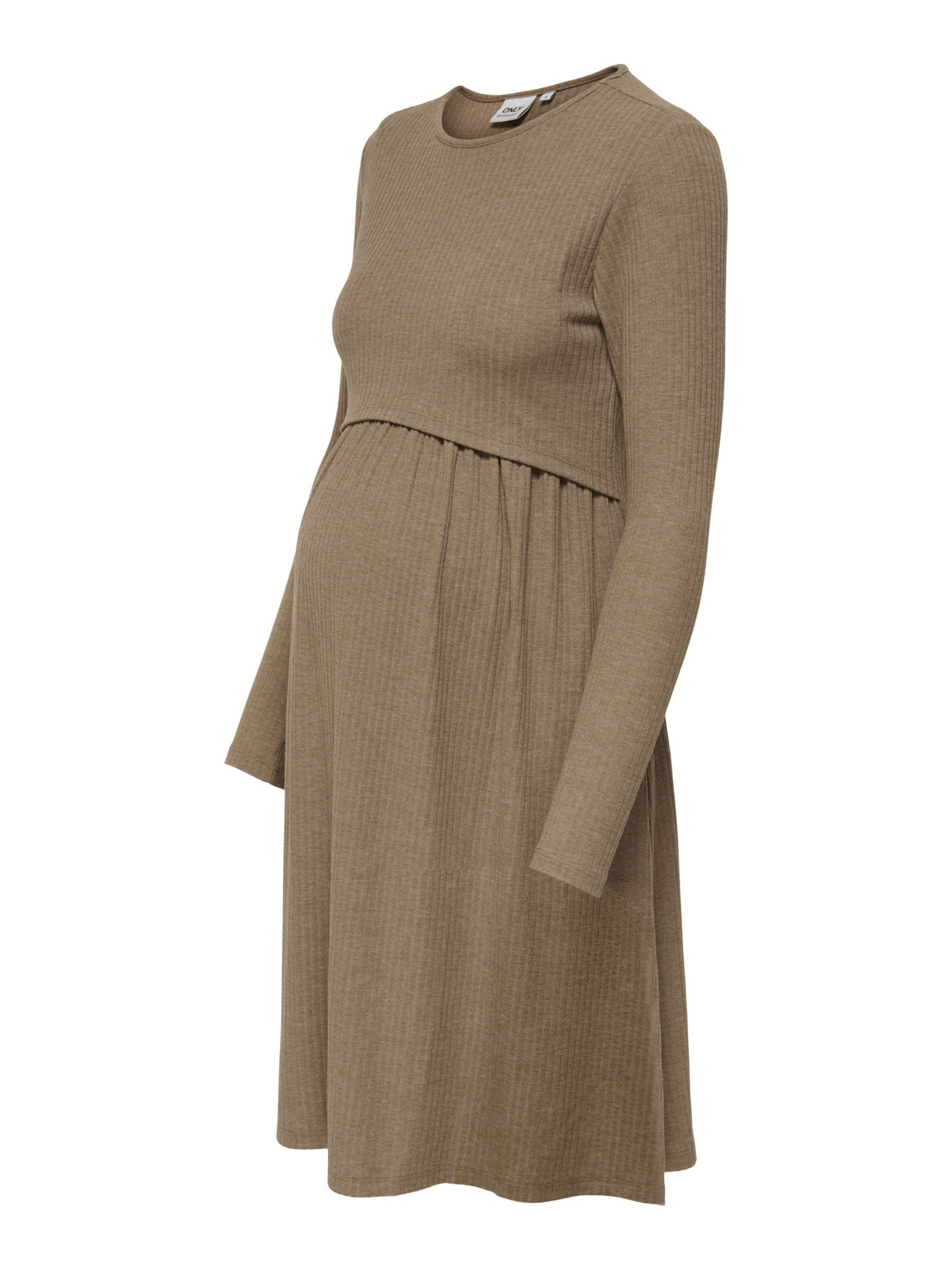Only Maternity - Vestido 'OLMMALAYA' en marrón