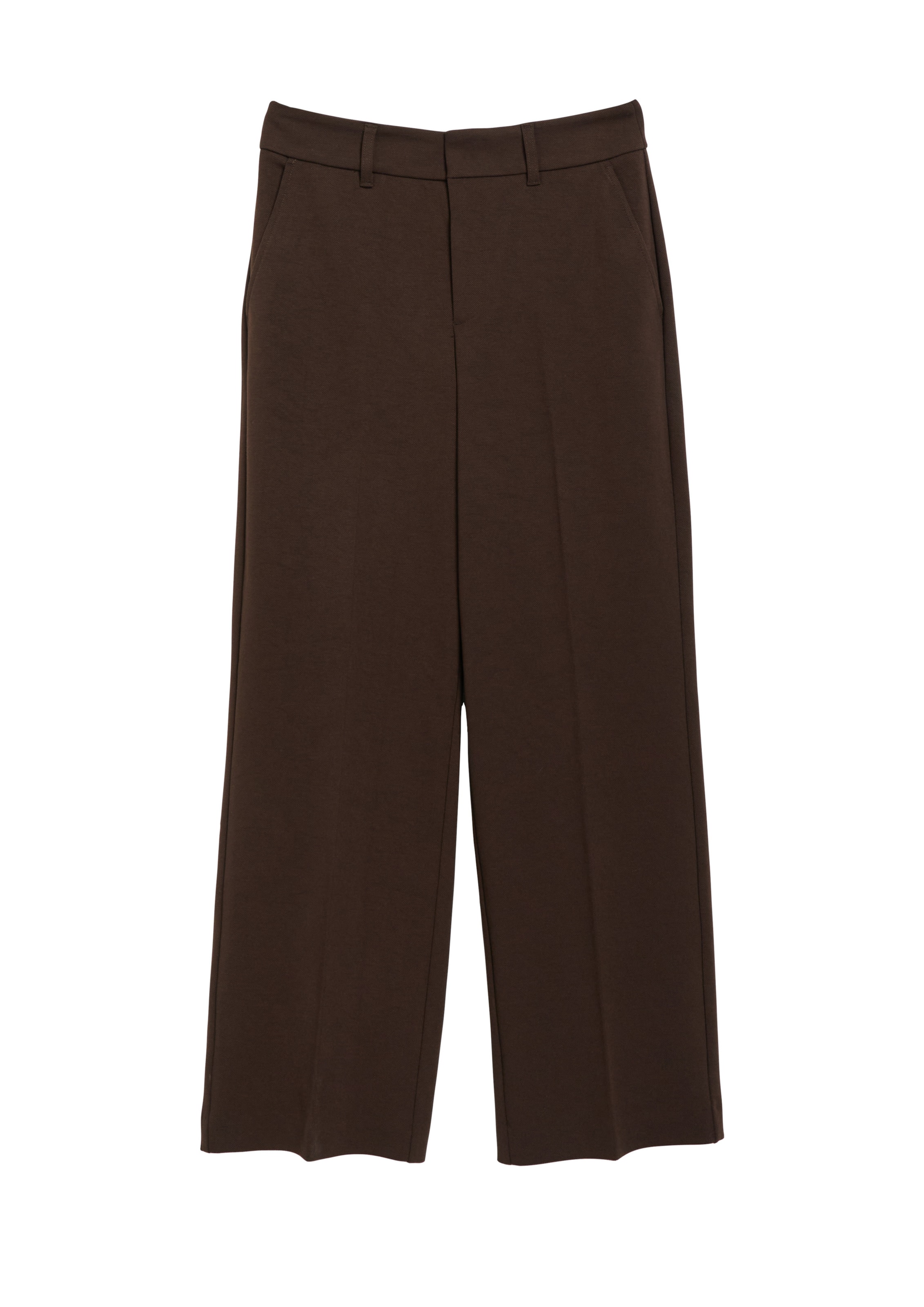s.Oliver Pantalon in 34/Regular in de kleur Donkerbruin, Productweergave