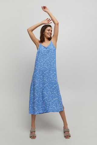 b.young Summer Dress in Blue: front