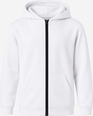 LOUIS LECLER Sweat jacket 'Selara' in White: front