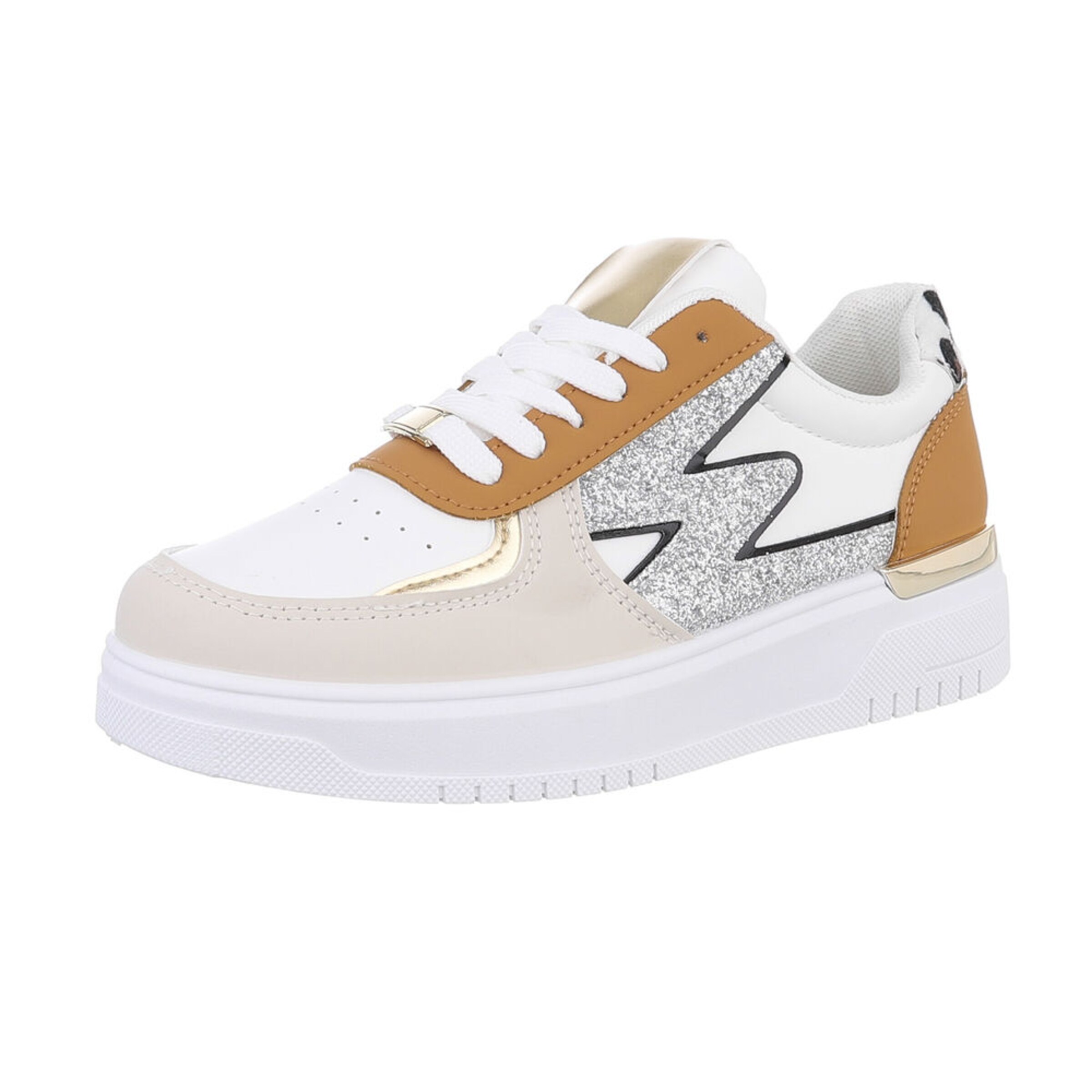 Ital-Design Sneaker in Weiß: Vorderseite