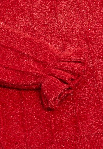 NALLY - Casaco de malha em vermelho