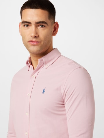 Polo Ralph Lauren Přiléhavý střih Košile – pink