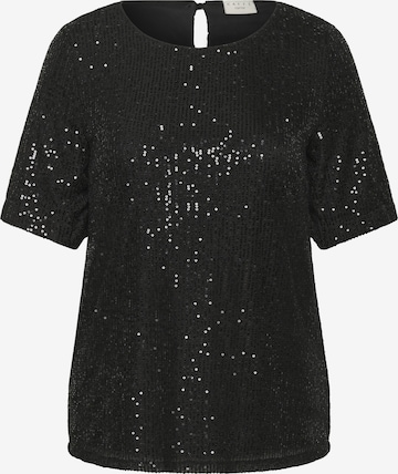 KAFFE CURVE Blouse 'Laila' in Black: front