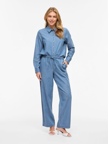 Regular Pantalon 'VICONGA' VILA en bleu