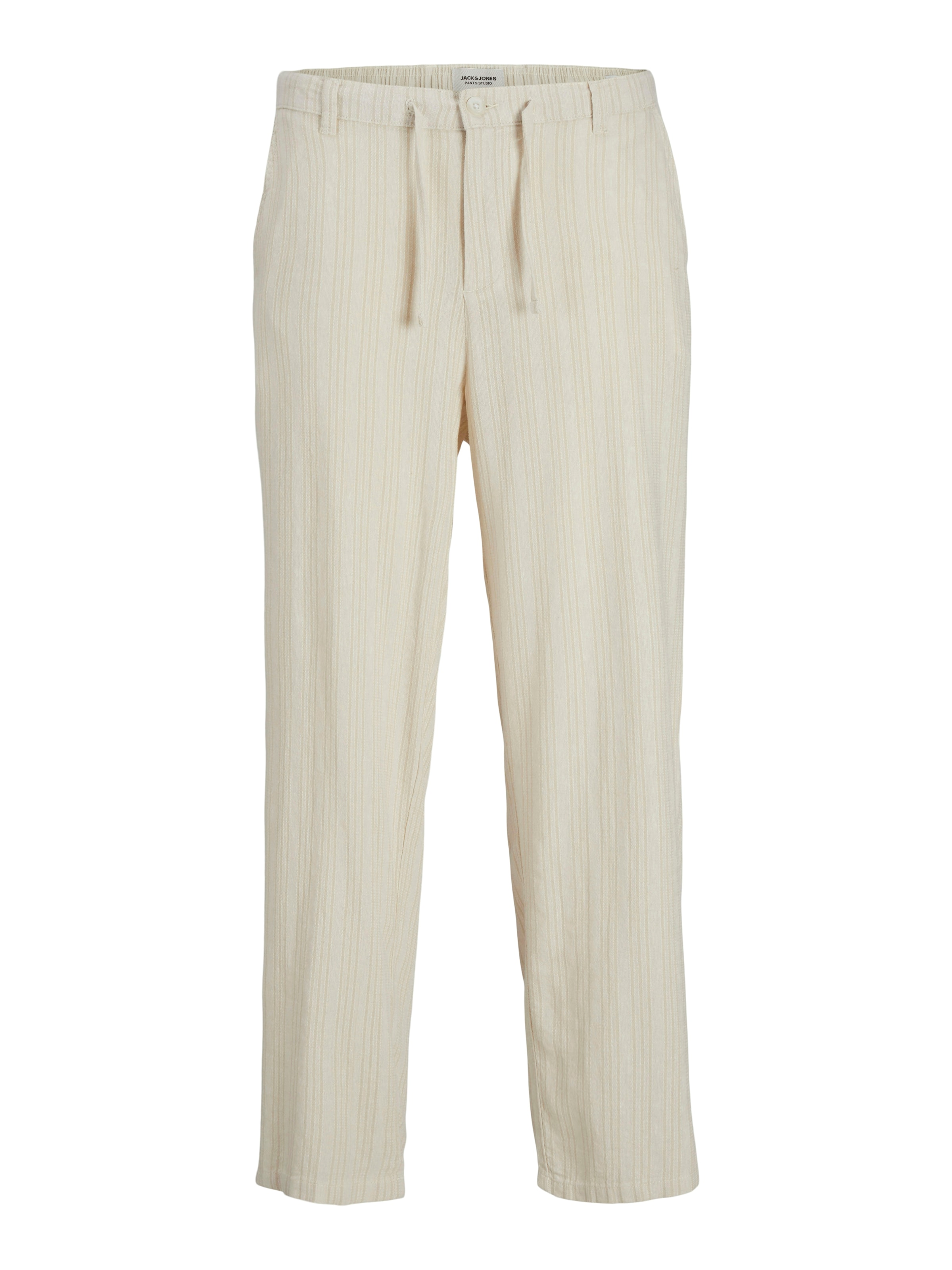 JACK & JONES - Loosefit Pantalón chino 'JPSTKarl' en beige: frente