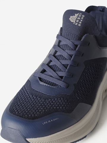 Baskets basses KOROSHI en bleu