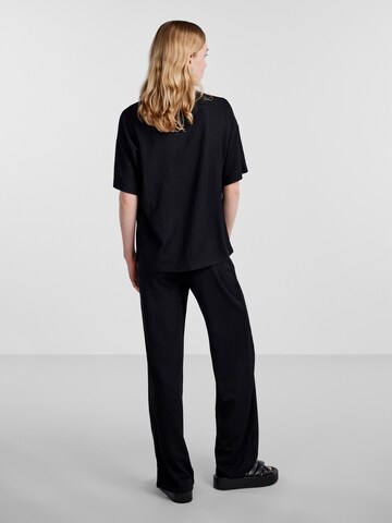 PIECES Shirt 'LUNA' in Black