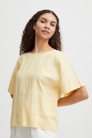 b.young Shirt 'Byfalakka' in Yellow: front