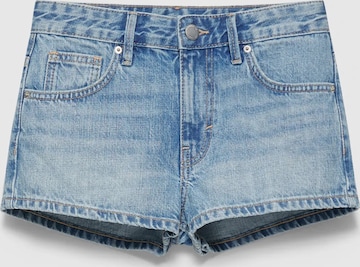 Pull&Bear Slimfit Farkut värissä sininen: etupuoli