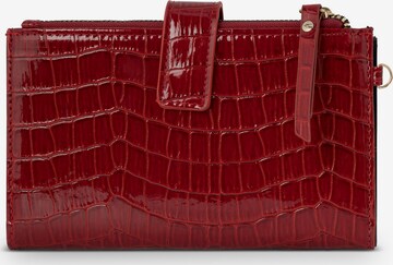 NOBO Wallet 'Croco' in Red