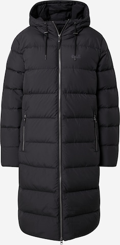 JACK WOLFSKIN Outdoor coat 'CRYSTAL PALACE' in Black: front