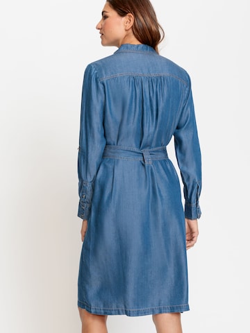 Olsen Shirt Dress in Blue