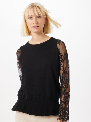 Pull-over Molly BRACKEN en noir : devant