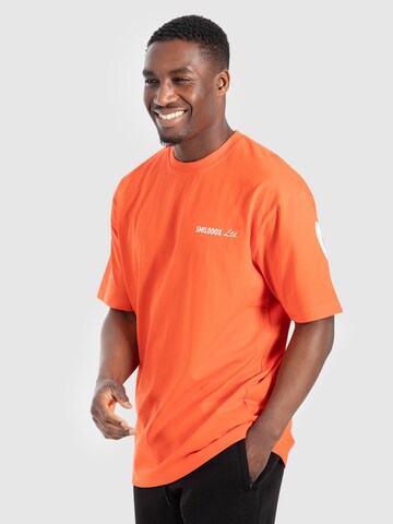 T-Shirt ' Liquid Brail ' Smilodox en orange