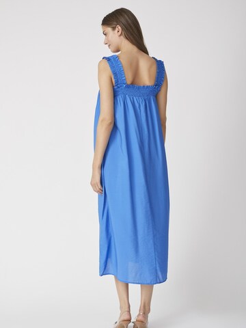 Robe co'couture en bleu