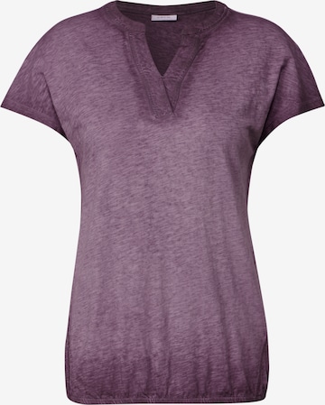 CECIL Shirt in Purple: front