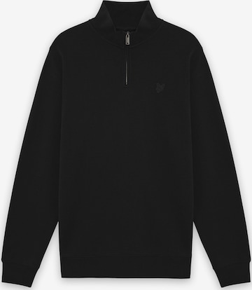 Sweat-shirt Lyle & Scott en noir : devant