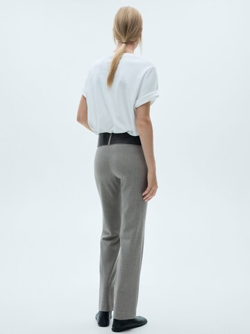 MANGO Regular Hose 'Aria' in Grau