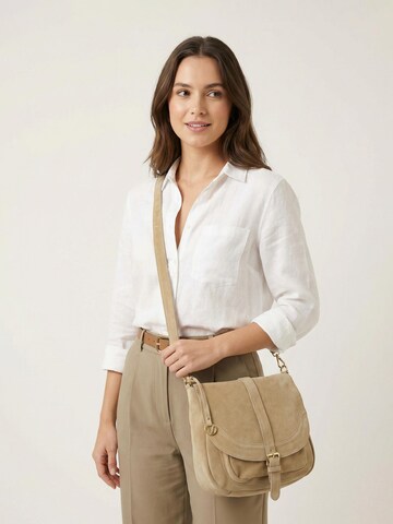 VENEZIA Shoulder Bag in Beige: front