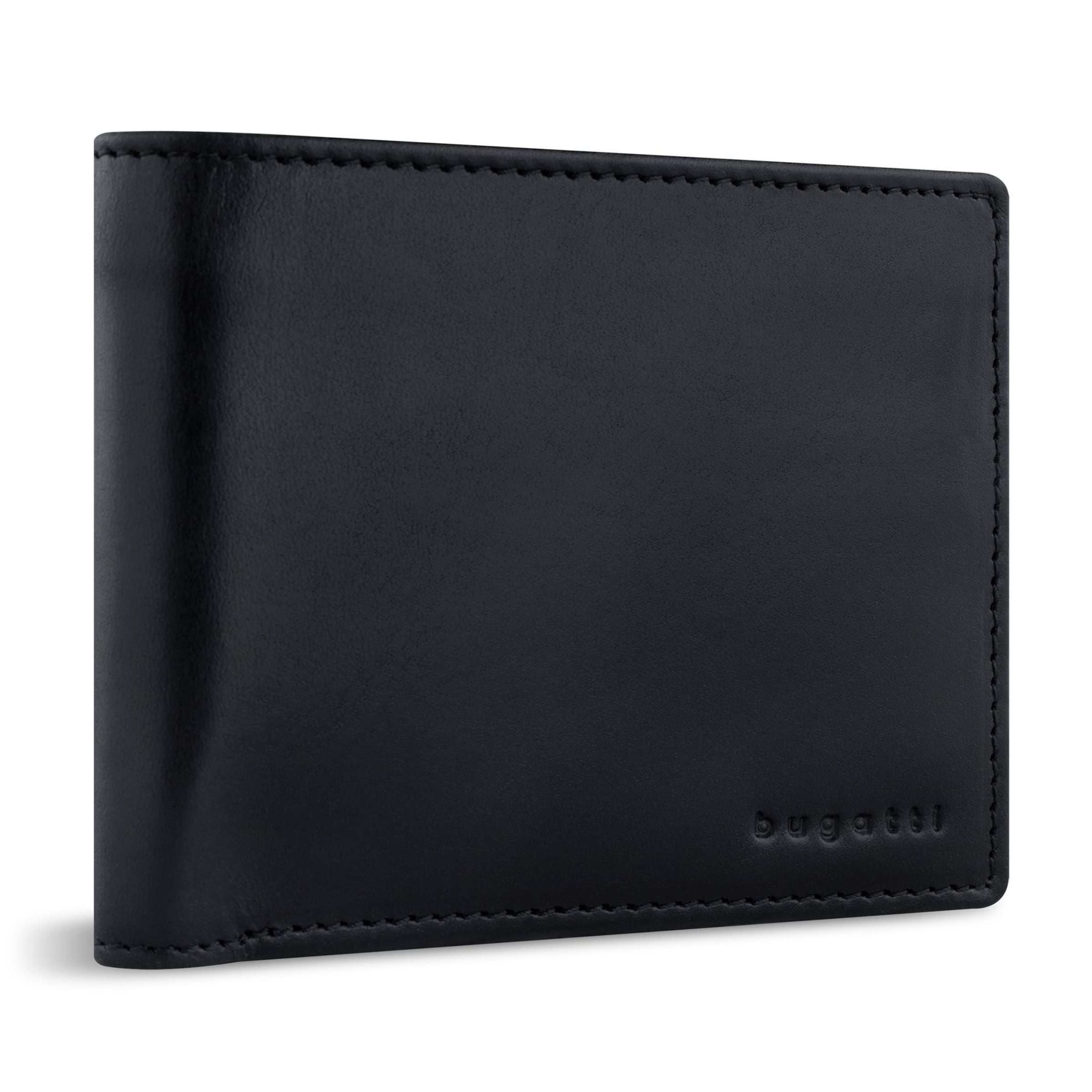 bugatti Portemonnaie 'Remo' in Schwarz