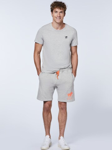 Polo Sylt Regular Shorts in Grau: predná strana