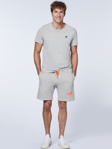 Polo Sylt Regular Pants in Grey: front