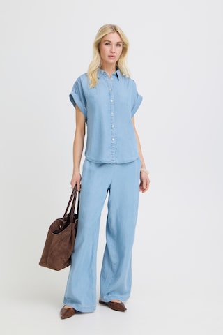 b.young Bluse 'KOSMO' in Blau