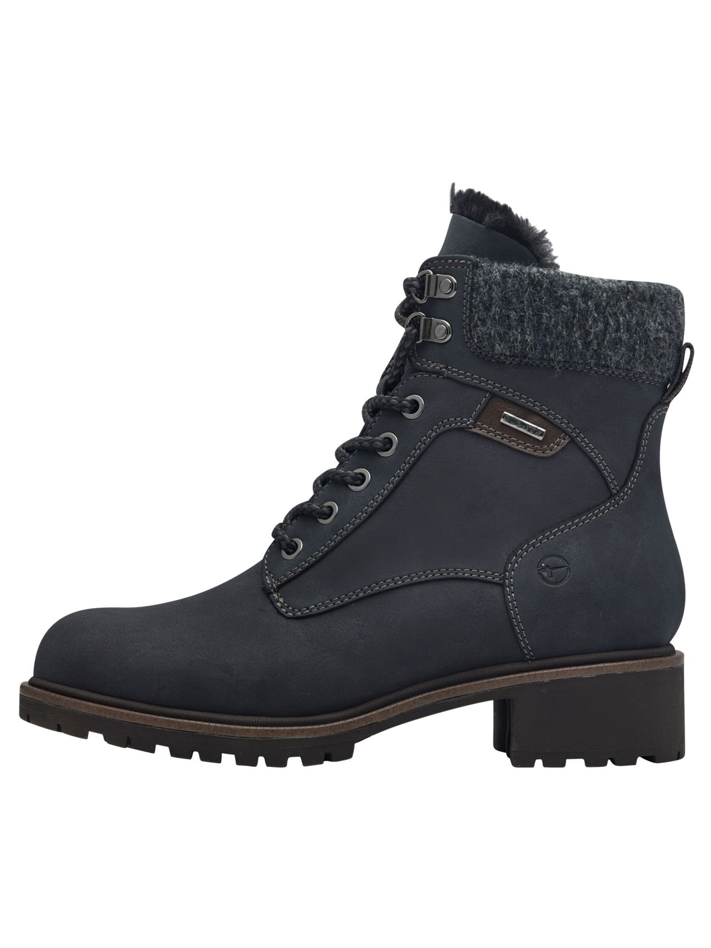 Bottes à lacets Tamaris en bleu