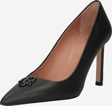 BOSS Black - Zapatos con plataforma 'Janet' en negro: frente