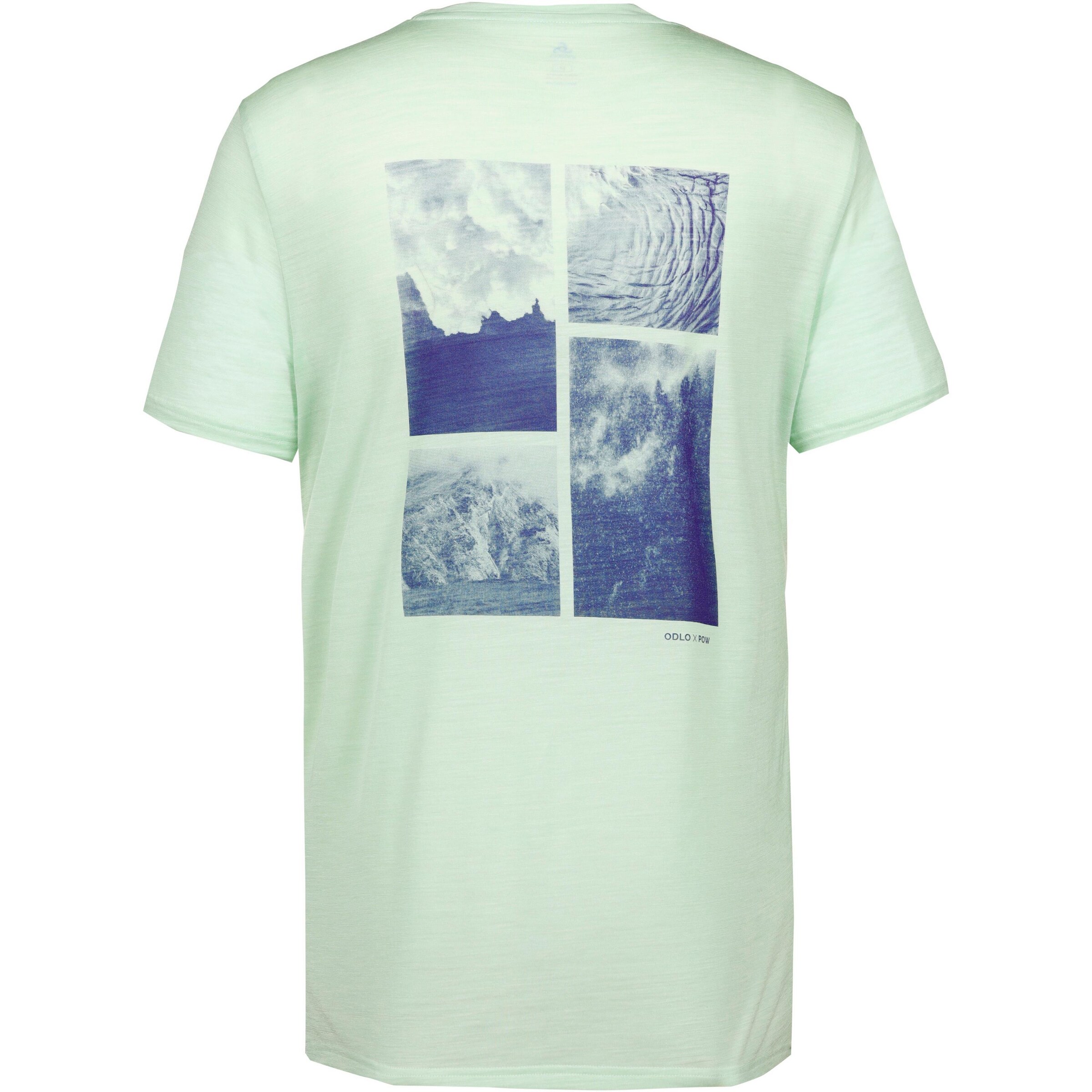 ODLO Performance Shirt 'ODLO X POW' in Green