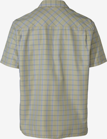 VAUDE Regular fit Athletic Button Up Shirt 'Albsteig III' in Grey