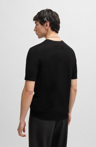 HUGO Pullover 'San Carl' in Schwarz