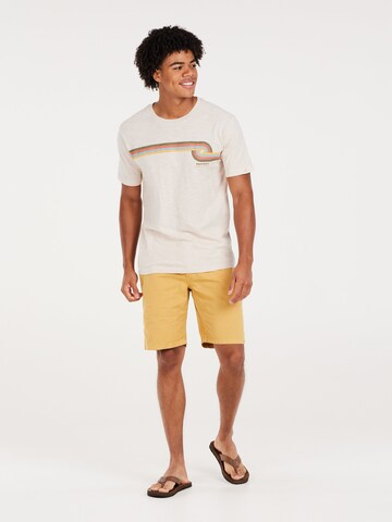 PROTEST Regular Hose 'PRTCOMIE' in Gelb