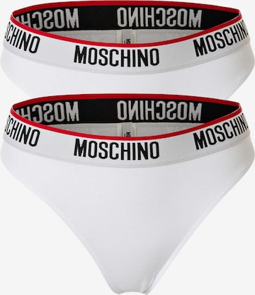 MOSCHINO Slip in White: front