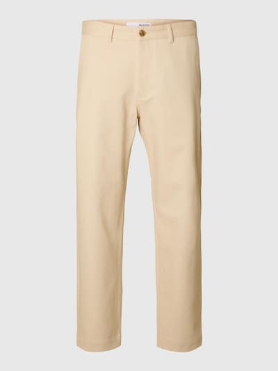 SELECTED Broek in de kleur Beige, Productweergave