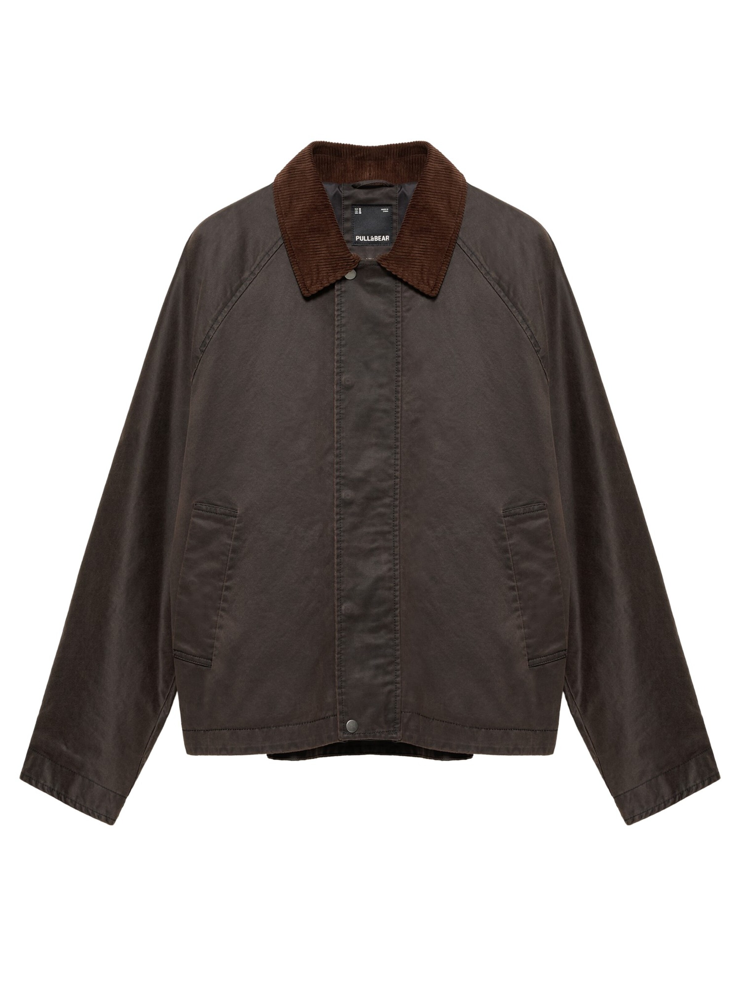 Giacca di mezza stagione in XS Pull&Bear di colore marrone scuro, Visualizzazione prodotti
