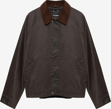 Pull&Bear Tussenjas in Bruin: voorkant