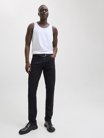 Slimfit Pantaloni 'JPSTGLENN' di JACK & JONES in nero