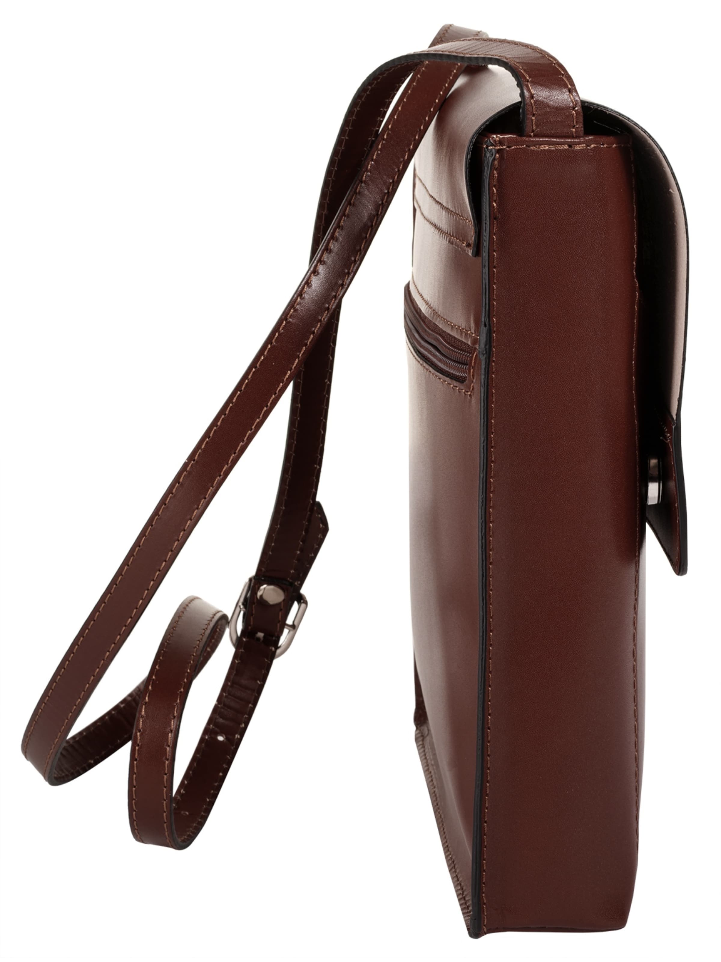 Sac à bandoulière Cluty en marron
