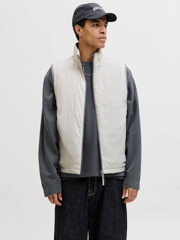 Gilet JACK & JONES en blanc : devant