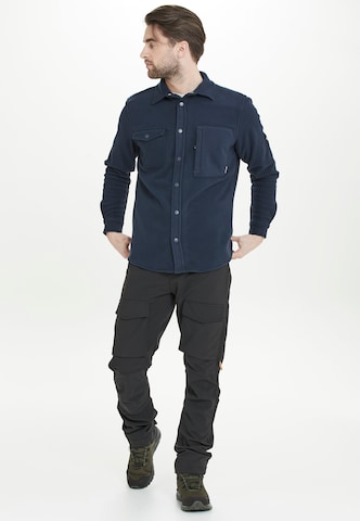 Whistler Regular fit Athletic Button Up Shirt 'Enzo' in Blue