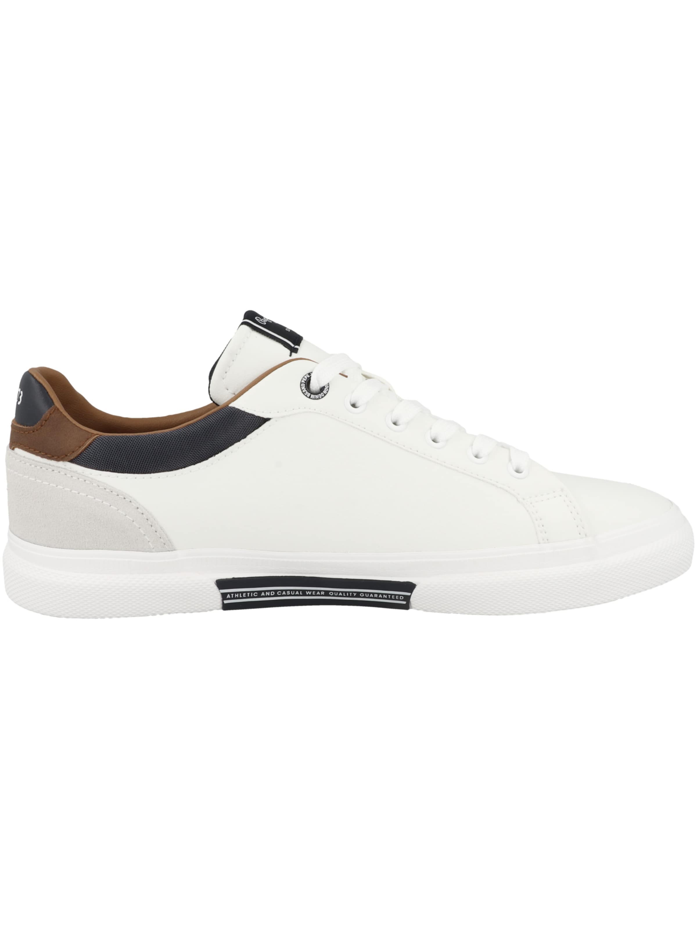 Pepe Jeans Σνίκερ χαμηλό 'Kenton Court' σε λευκό