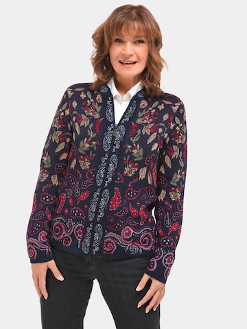 Cardigan Goldner en bleu : devant