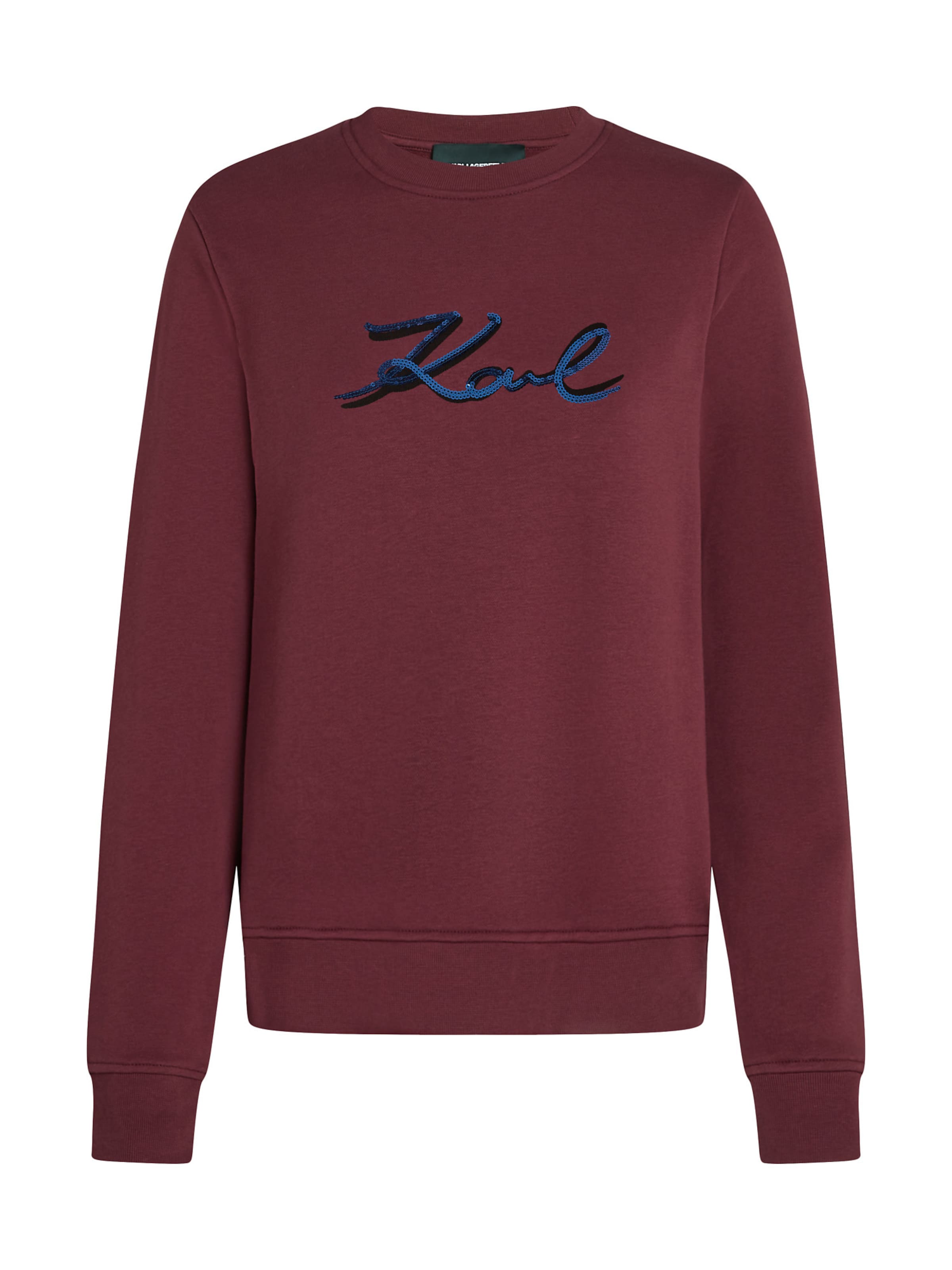 Felpa di Karl Lagerfeld in rosso: frontale