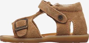 NATURINO Open shoes 'QUARZO' in Orange: front