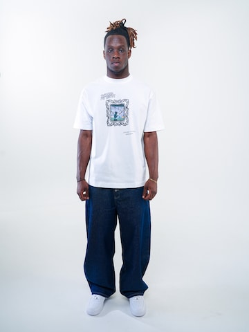 T-Shirt 'MARADONA - BUILDING MY LEGACY' ATELIER OF FAITH en blanc