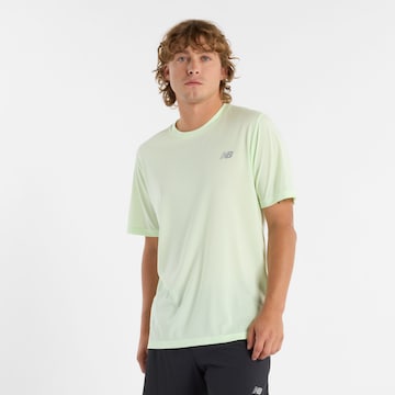 new balance Functioneel shirt 'Athletics' in Groen: voorkant