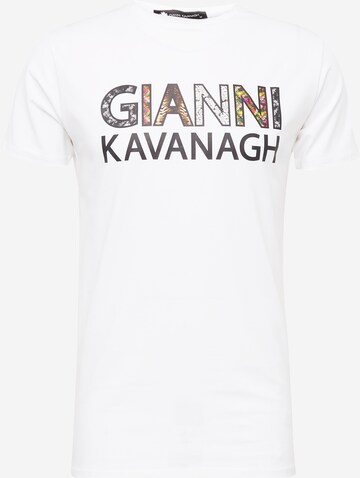 Gianni Kavanagh Tričko 'Amazonia' – bílá: přední strana