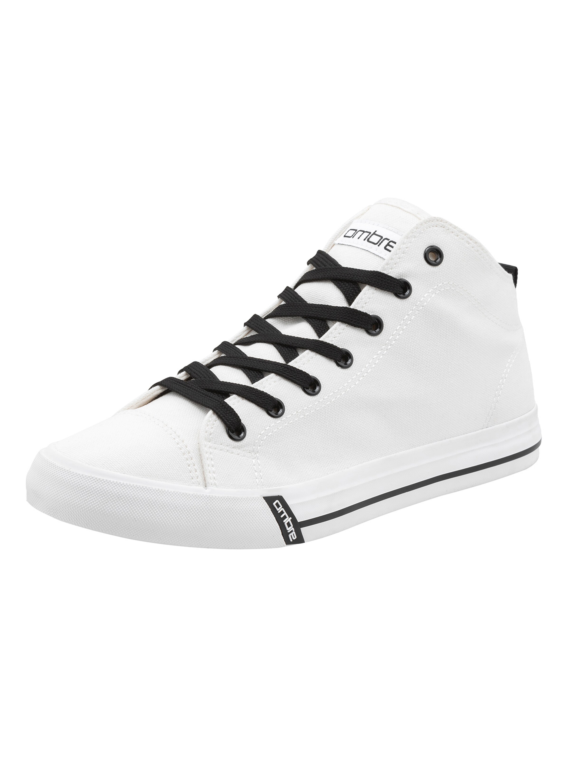 Ombre Sneakers laag in Wit: voorkant